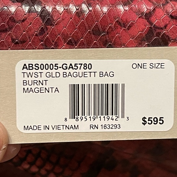 ALEXIS BITTAR Twisted Gold Baguette Bag— NWT - Picture 17 of 17